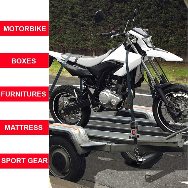 Detalle de Master Lock ratchet tie down strap 3m