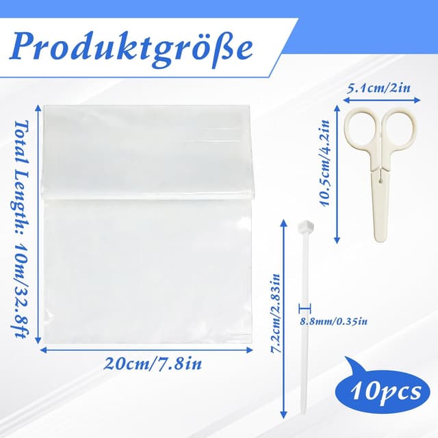 Detalle 2 de Dachrinnenschlauch Set 20 cm x 10 m