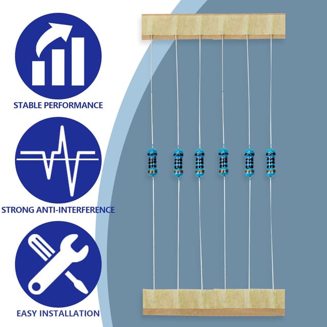 Detalle 2 de Innfeeltech 3 kΩ Metallfilmwiderstand