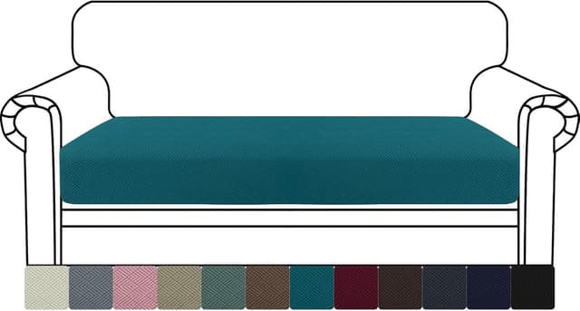 Detalle de YSTELLAA copricuscino divano elasticizzato