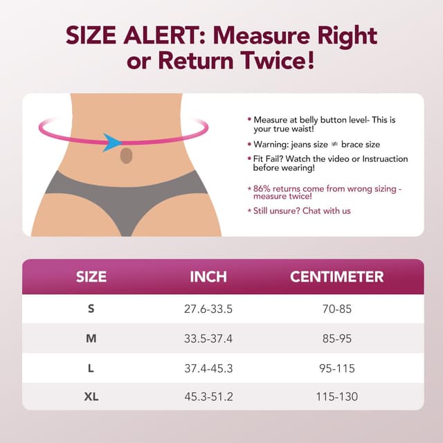 Detalle 2 de Fitomo Back Support Belt – ultra-thin lumbar back brace for women with 3D pad, adjustable straps and slim-fit yoga fabric