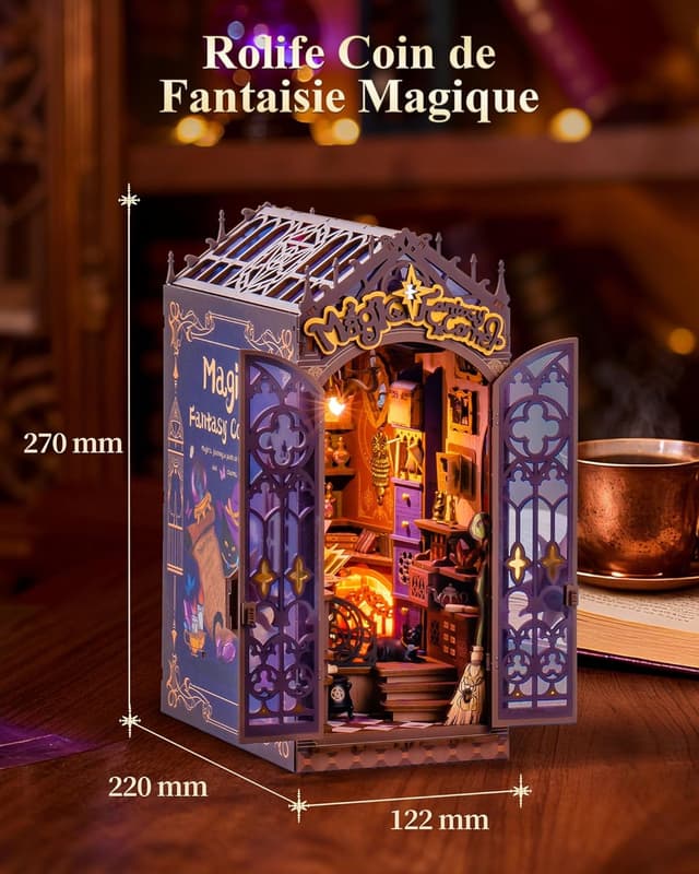 Thumbnail 3 de Rolife Book Nook Maquette DIY magique