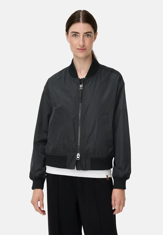 Detalle 2 de camel active Damen Bomberjacke mit 2-Wege-Reißverschluss