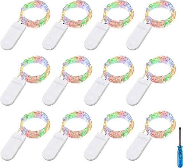 Thumbnail 5 de BXROIU 20er Micro LED Lichterkette 2 m 🎇