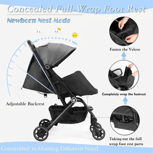 Thumbnail 1 de Wheelive Lightweight Baby Stroller