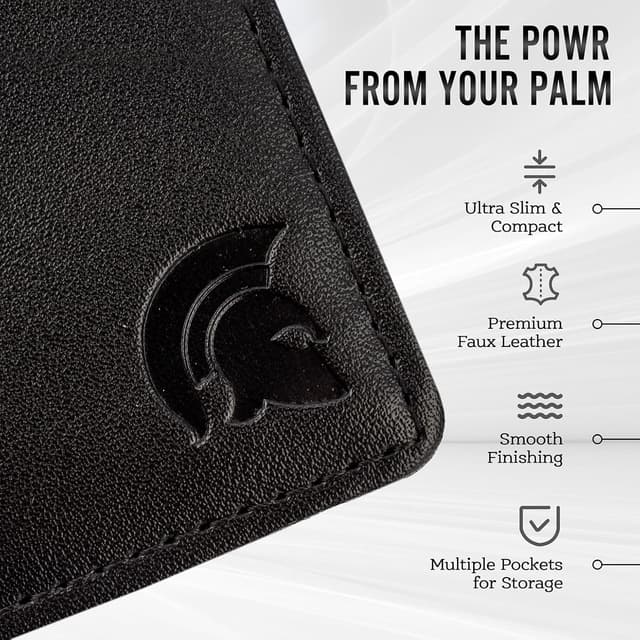Detalle 2 de POWR Mens Wallet Slim RFID 7 cards