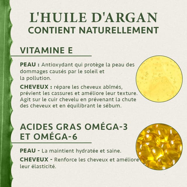 Thumbnail 6 de Satin Naturel Huile d’Argan Bio 100ml pour peau et cheveux