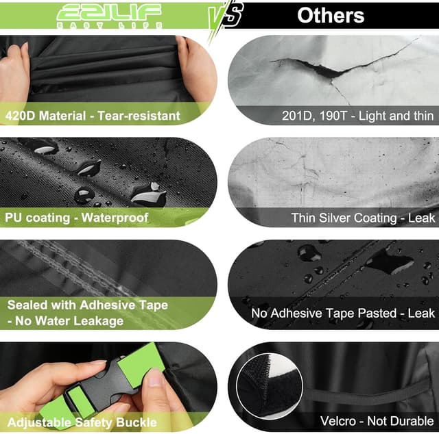 Thumbnail 5 de Ezilif Barbecue Cover 165x70x125cm