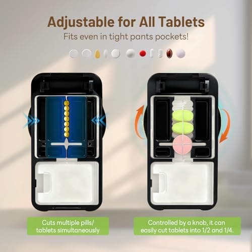 Thumbnail 1 de MidingChai Pastillero 4 compartimentos 12×6,3×1,8 cm 💊