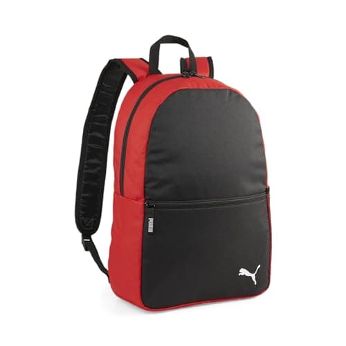Detalle de PUMA teamGOAL Mochilla Core roja (OSFA): mochila versátil para el día a día y entrenamientos
