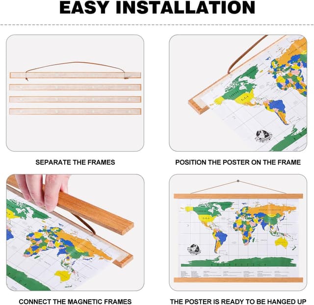 Thumbnail 4 de Benjia A2 42x59 Magnetic Poster Frame