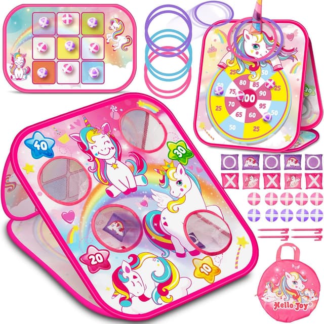 Imagen de Bean Bag Toss Cornhole Set for Kids Age 3 en OfertitasTOP