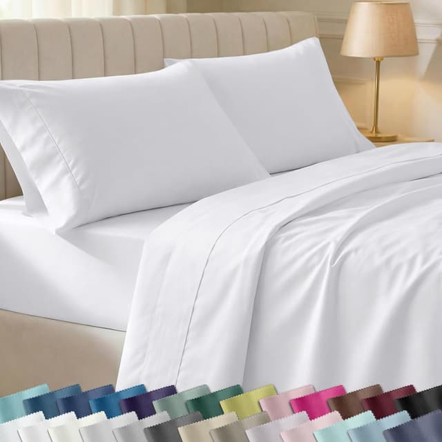 Detalle de California Design Den 400 Thread Count Cotton Sateen Twin XL Bedding