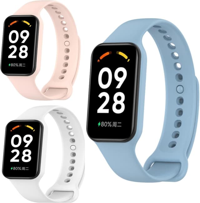 Imagen de Panda Bobo silicone sport watch strap for Xiaomi Smart Band 8 Active / Redmi Band 2 en OfertitasTOP