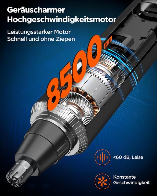 Thumbnail 6 de Nasenhaartrimmer 3 in 1 mit LED Akku