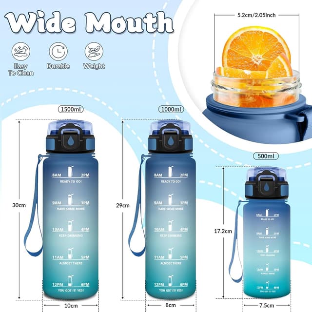 Thumbnail 4 de HoneyHolly Borraccia 500Ml con cannucce