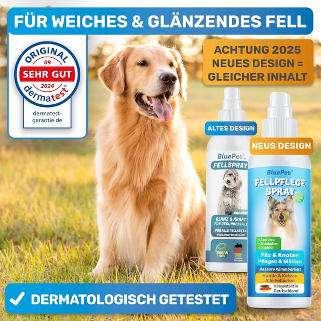 Thumbnail 5 de BluePet 200 ml Entfilzungsspray für Hunde & Katzen 🐾