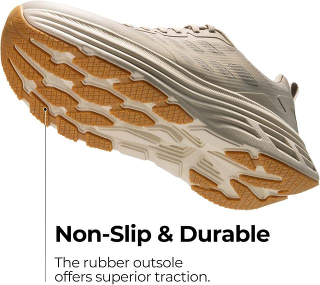 Thumbnail 3 de NORTIV 8 Men’s Walking/Running Athletic Sneakers with Cushioning & Non-Slip Traction