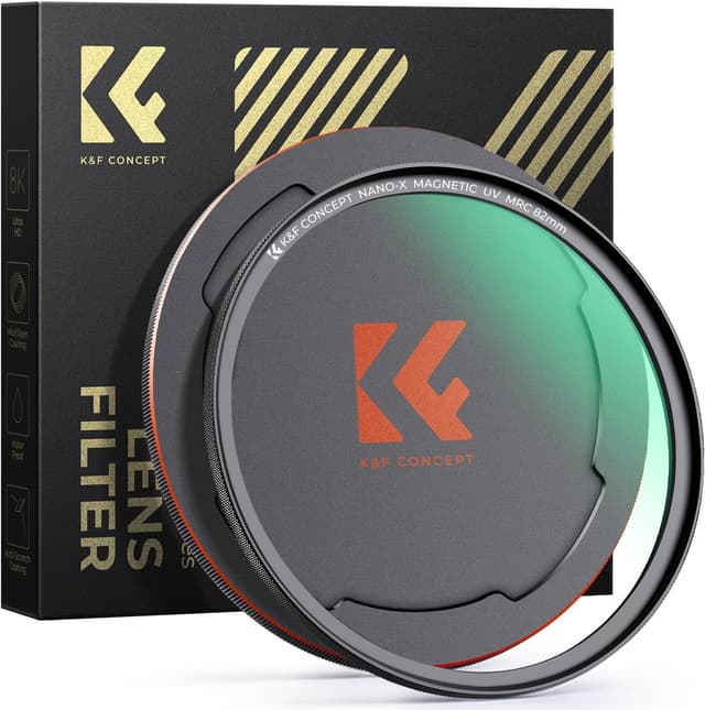 Detalle de K&F CONCEPT Nano-Xcel 67mm Filtro UV Magnetico