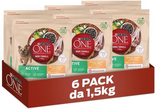 Thumbnail 5 de PURINA ONE Mini Active crocchette 8 sacchi