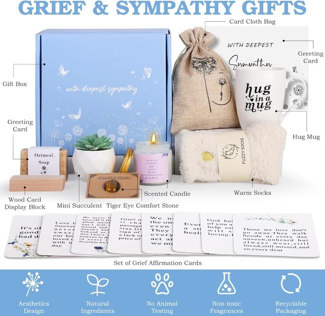 Detalle 2 de Sympathy Gift Baskets for Women