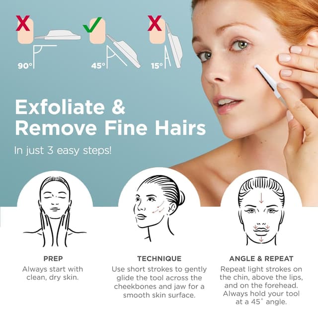 Detalle 2 de Dermaplaning Tool razor for smoother skin