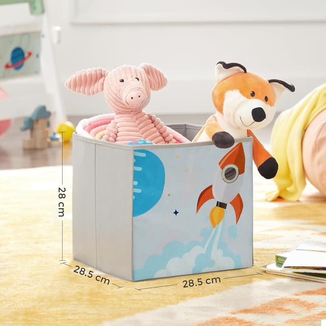 Thumbnail 5 de SONGMICS Estantería Infantil Blanca para Juguetes y Libros