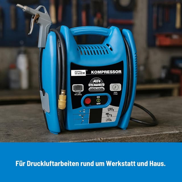 Thumbnail 4 de Güde Kompressor Airpower 180/08 Ölfrei