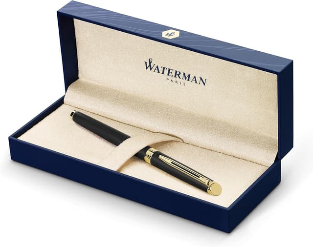 Detalle de Waterman Hémisphère Rotulador Roller Negro Mate