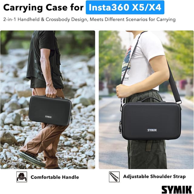 Detalle de SYMIK SYMIK Tasche für Insta360 X5 X4 Air