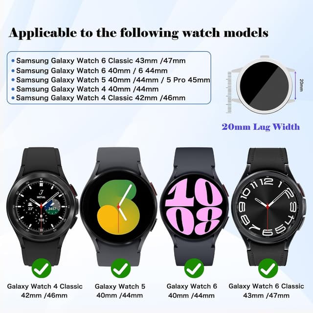 Detalle de MaEiol 22mm stainless strap for Huawei