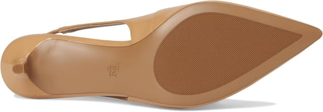 Detalle de Lauren Ralph Lauren Lolah II Patent Slingback Pumps ðŸ‘