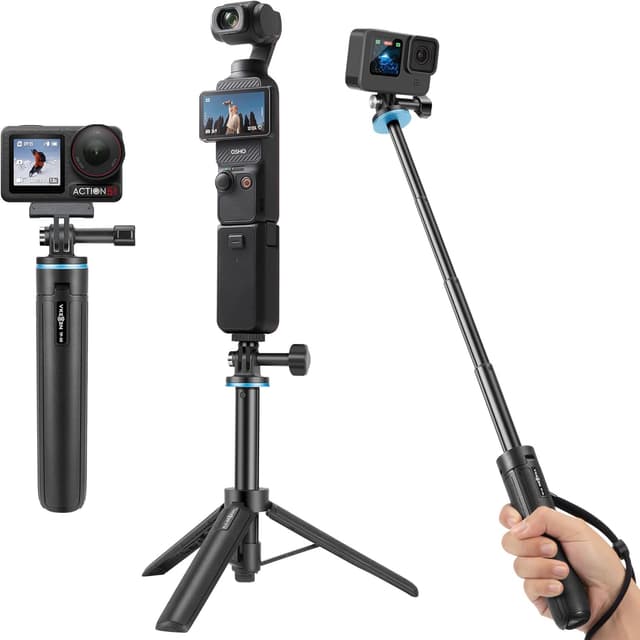 Thumbnail 6 de 51 cm Osmo Action Selfie Stick Stativ-Set für DJI Action 5 Pro/4/3, Osmo 360 – Mini-Stativ & erweiterbarer Griff