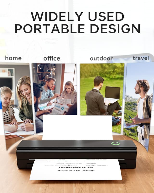 Thumbnail 5 de NDYIN N80 Wireless Thermal Printer 8.5"