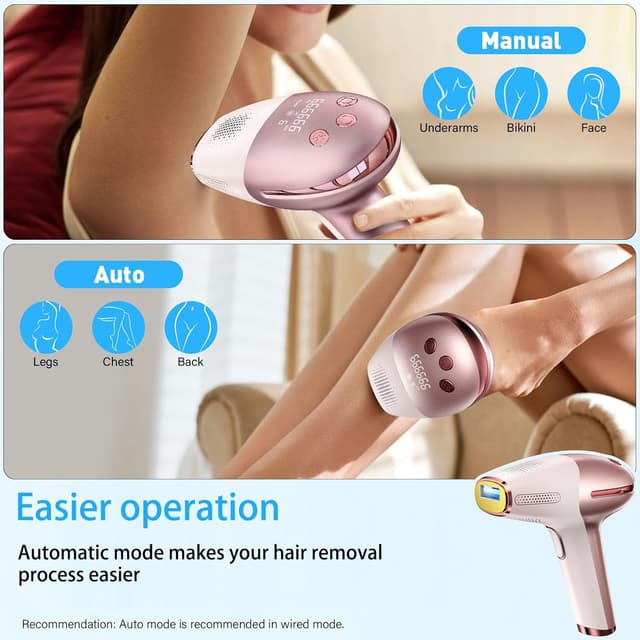 Thumbnail 6 de NIKYJM IPL Laser Hair Removal Device 999,999 flashes