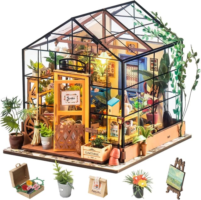 Imagen de Rolife Cathy’s Flower House DIY Miniature Kit 🏠 en OfertitasTOP