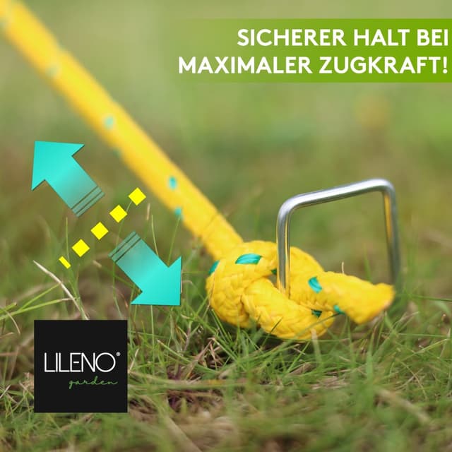 Thumbnail 5 de LILENO HOME Unkrautvlies Erdnägel 14 x 3 cm