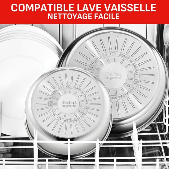 Thumbnail 6 de Tefal Ingenio Preference On L898S334 casseroles empilables 16–20 cm