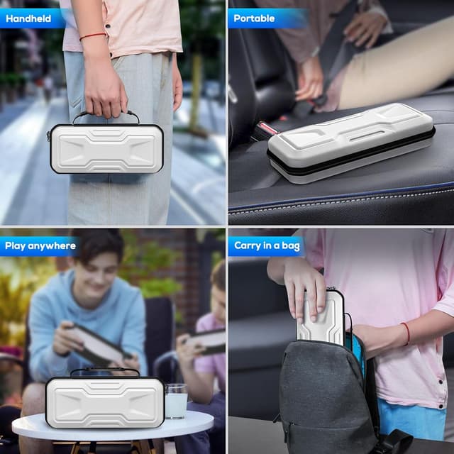 Thumbnail 6 de FYOUNG Tasche-Zubehör für PlayStation Portal: Full-Protection Bundle mit Hartschalenkoffer, Klarsichthülle & Displayschutz