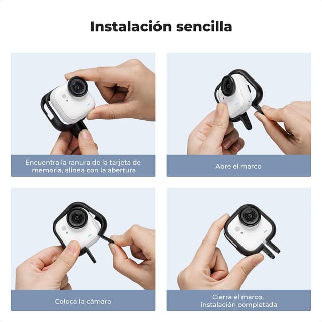 Thumbnail 6 de K&F CONCEPT Marco de fijación para Insta360 GO Ultra