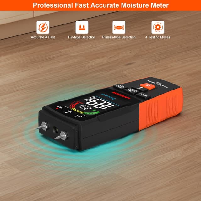 Thumbnail 5 de LASELION MS03 moisture meter 2-in-1 pin/pinless