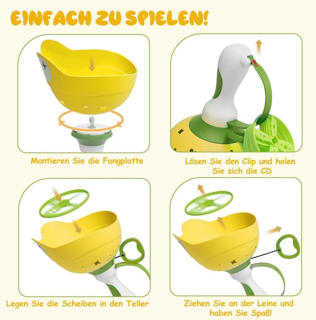 Thumbnail 1 de Fullware Flying Disc Launcher 12 Scheiben