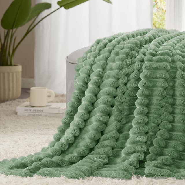 Detalle de WAVVE plaid couverture polaire 150x200