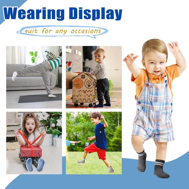 Thumbnail 5 de DECOVICI Kids Grip Socks 15 Pairs