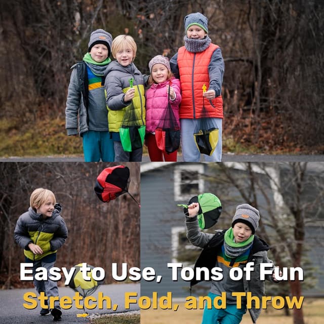 Thumbnail 4 de NUTTY TOYS Parachute Toy for Kids 3–12