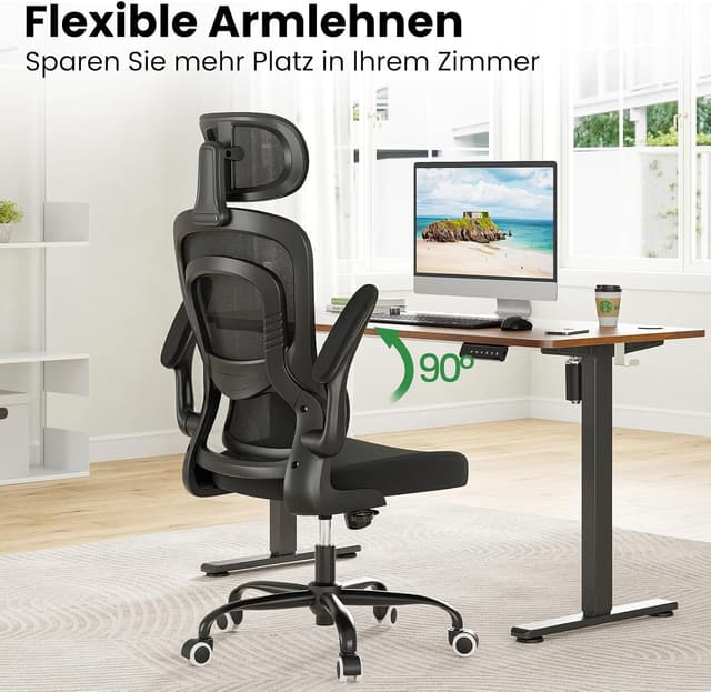 Detalle 2 de Farini Ergonomischer Bürostuhl höhenverstellbar