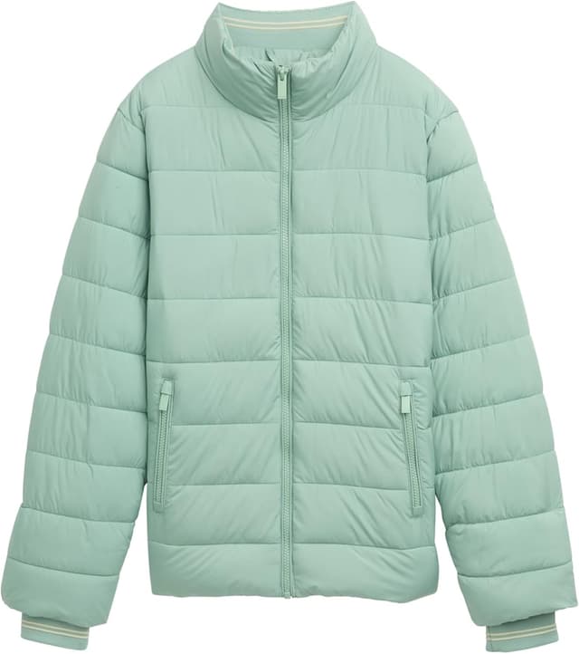 Detalle 2 de TOM TAILOR Giacca donna trapuntata impermeabile con logo sul braccio