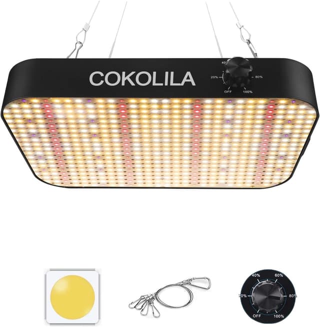 Imagen de COKOLILA Lampara cultivo LED regulable 600W en OfertitasTOP