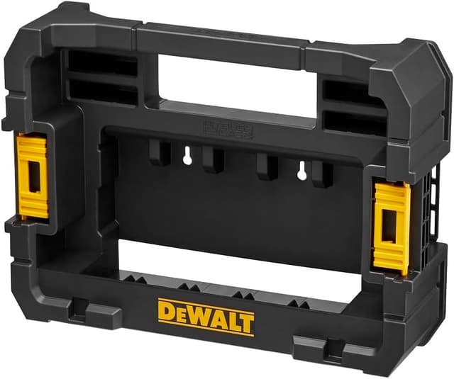 Detalle de DEWALT DT70716-QZ contenitore compatibile TSTAK con maniglia e scomparti per ToughCase