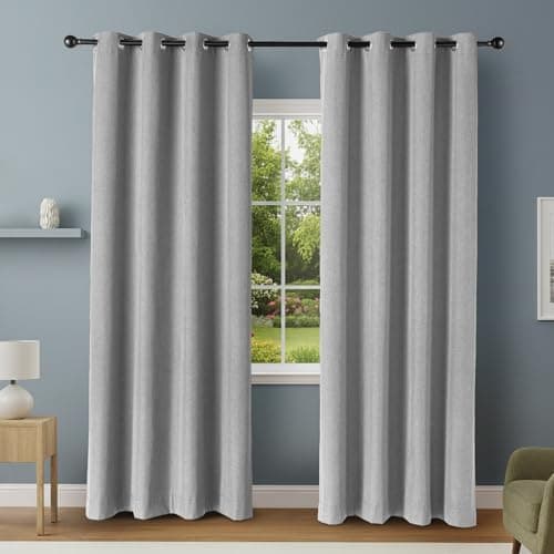 Imagen de Amazon Basics Cortinas 100% Opacas 132 x 244 cm 🏠 en OfertitasTOP
